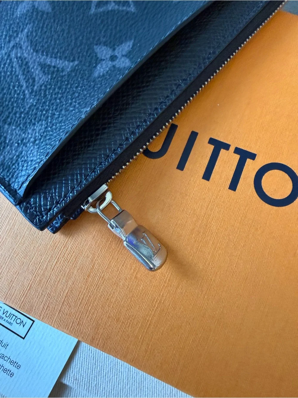 Louis Vuitton Black Monogram Coin Card Holder
